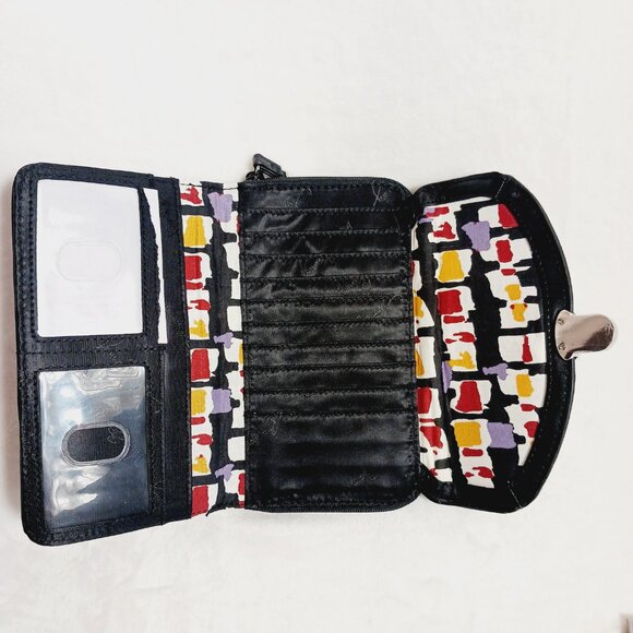 NWT Vera Bradley Ultimate Wristlet Wallet - Painted Feathers (Retired) Versatile - Picture 10 of 15